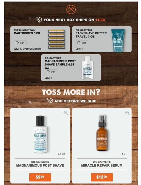 Dollar Shave Club cross-selling μετά την ολοκλήρωση αγοράς Bravescale